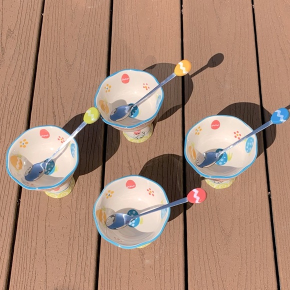 Temp-Tations Other - 🆕TEMP-TATIONS SET/4 EGGHUNT PARFAIT CUPS & SPOONS
